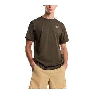 The North Face Outdoor Tops, male, Green, Size: 2XL Round Neck Short Sleeve T-shirt