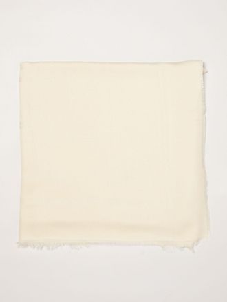 Elisabetta Franchi Solid Scarf in a Soft Viscose and Modal Blend