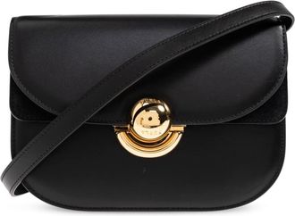 Furla Schoudertas Sfera Mini - Dames - Schoudertassen - Zwart - ONE Size - Leer - Tassen