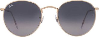 Ray-Ban Round Metal Grey Gradient Unisex Sunglasses RB3447 001/71 53