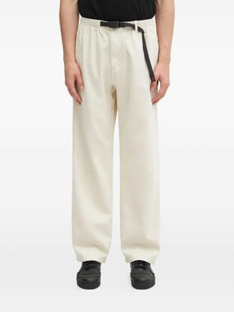 Gramicci Hemp Straight Fit belted trousers - men - Cotton/Hemp - L - Neutrals