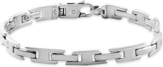 Pompeii3 Mens Link 14k Gold (28gram) or Platinum (46gram) 6.5mm Bracelet 8.5