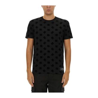 Dolce & Gabbana Heren, Tops, Zwart, Maat: L