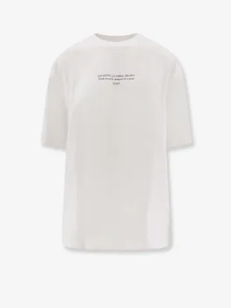 Off-white T-shirt in cotone - OFF WHITE - gender_Woman
