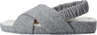 Cole Haan Mojave Crisscross Sandal Grey Wool W27264 Womens