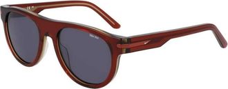 Nike Authentieke Crescent III Bril Premium Kwaliteit - unisex - Zonnebrillen - Rood - 52 MM - Accessoires