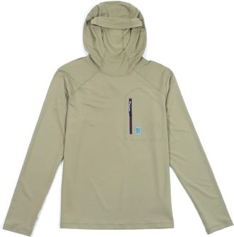 Topo Designs Mens Sun Hoodie Green XXL