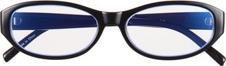 BP. Cat Eye Blue Light Blocking Glasses in Black at Nordstrom