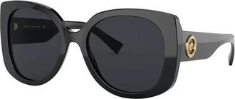 Versace Zonnebrillen - Dames - Zonnebrillen - Zwart - 56 MM - Accessoires
