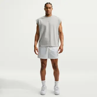 Nike Mens Standard Issue 5 Practice Mesh Basketball Shorts in Green | IF1587-388