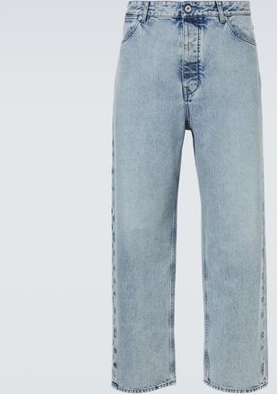 Jil Sander Jeans a gamba larga
