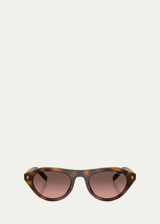 Prada 51MM Round Sunglasses