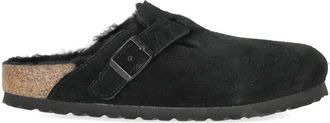 Birkenstock Boston Shearling Schwarzer Clog