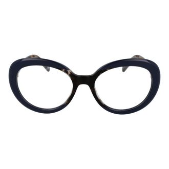 Emilio Pucci PU-1062256 Oval Acetate Eyeglasses - Blue