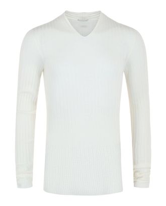 Ferragamo V-Neck Knit Sweater