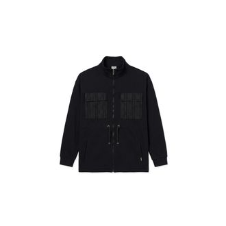 Freddy Felpa collo alto full zip con coulisse e tasche applicate