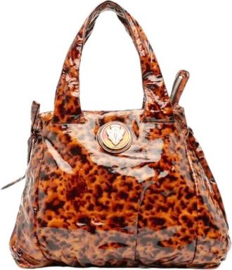 Gucci Pre-owned Handbags, female, Brown, Size: ONE SIZE Pre-owned Vintage Handbag