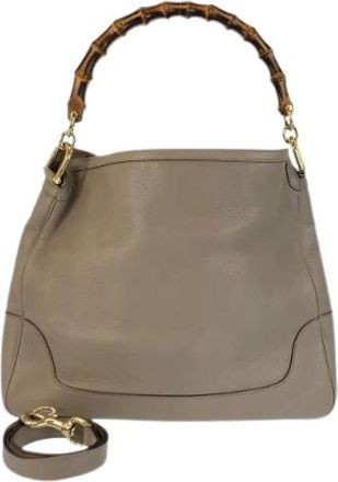 Gucci Borsa a spalla in pelle Pre-owned Diana - - Pre-owned - Donna - Beige - ONE SIZE