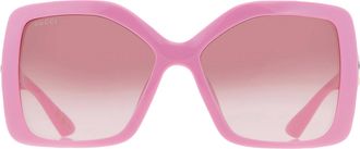 Gucci Red Gradient Sport Ladies Sunglasses GG2015S 005 59