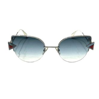 Fendi Pre-owned Accessories, female, Blue, Size: ONE SIZE Pre-owned Sunglasses