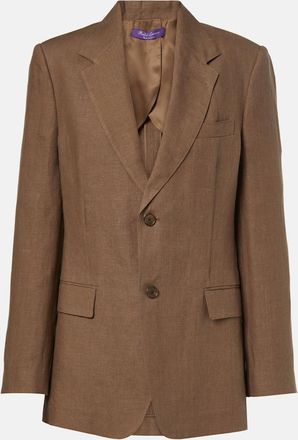 Ralph Lauren Collection Marcy linen blazer