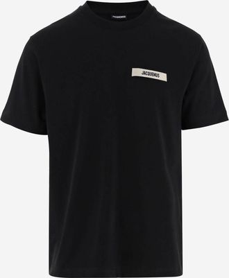 Jacquemus Black Logo T-shirt