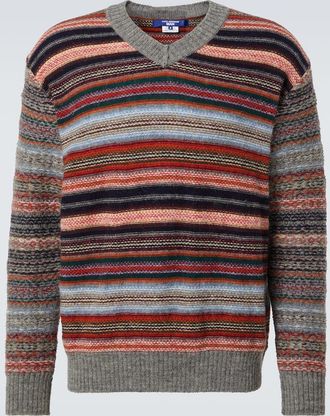 Junya Watanabe Striped wool sweater