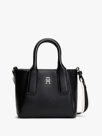 Tommy Hilfiger Essential Metallic Logo Crossbody Tote Bag