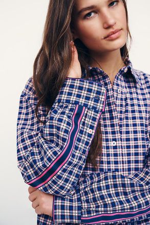 Maeve Cropped Buttondown Shirt