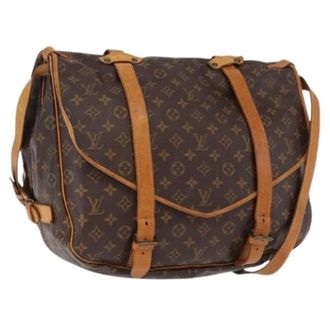 Louis Vuitton Pre-owned Shoulder Bag - Dames - Pre-owned - Bruin - Maat: ONE Size Leer