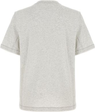 Brunello Cucinelli Cotton T-Shirt - Gray