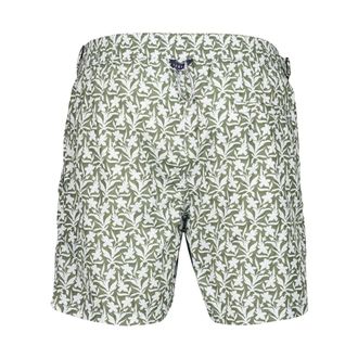 Fedeli Beachwear, male, Green, L, Green Airstop Swim Shorts