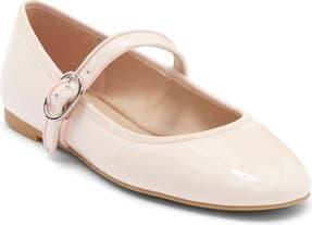 Stuart Weitzman Alice Mary Jane Flat in Rosewater at Nordstrom Rack, Size 8.5