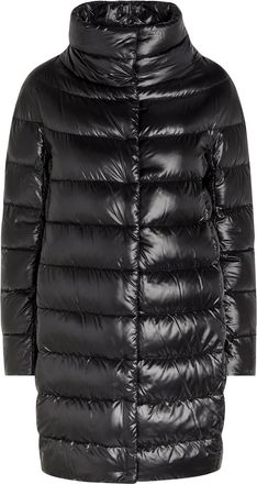 Herno Quilted Shell Coat - Black - 48 (UK16 / XL)