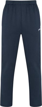 Slazenger Mens Open Hem Fleece Pants Jogging Bottoms Navy XXS