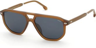 Lozza SL4401 Luis Figo 08YL Mens Sunglasses Brown Size 58
