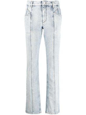 Isabel Marant Jeans dritti Laora - Blu