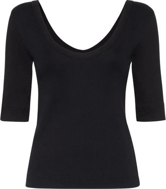 Brunello Cucinelli T-shirt in cotone - Nero