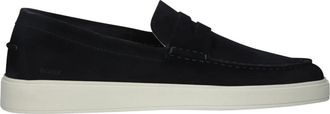 Blackstone Schoenen, Heren, Blauw, 45 EU, Suède, Universe Slip-ons