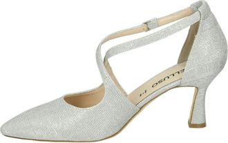 Melluso E1631Q Pump - Dames - Pumps - Grijs - 40 1/2 EU - Leer - Schoenen