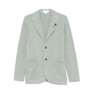 Lardini Blazers, male, Green, Size: XL Two-Button Blazer