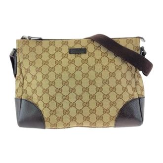 Gucci Pre-owned Cross Body Bags, female, Brown, Size: ONE SIZE Pre-owned Canvas gucci-bags