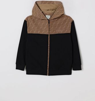Fendi Felpa con cappuccio Fendi in misto cotone