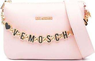 Love Moschino Borsa tote con logo - Rosa