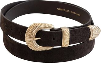Alberto Luti unisex, Accessori, Marrone, 95 CM, new