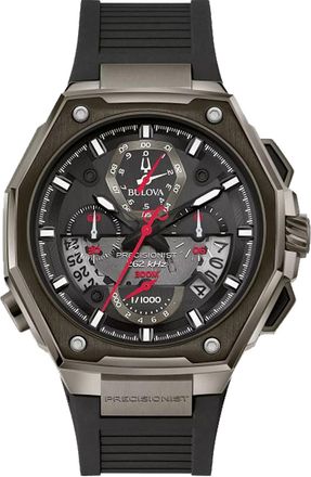 Bulova Mens Precisionist Black Dial Watch