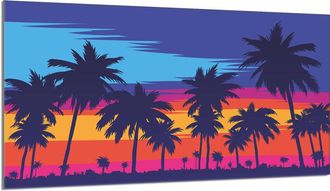 OEM Protector De Cristal Para Estufa 90x52 Palms