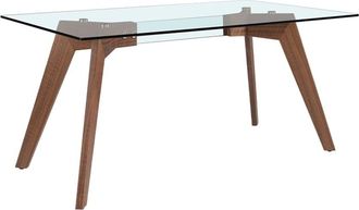 Angel Cerdá Mesa comedor rectangular cristal