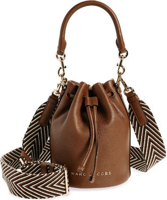 Marc Jacobs Leather Bucket Bag in Cognac at Nordstrom Rack