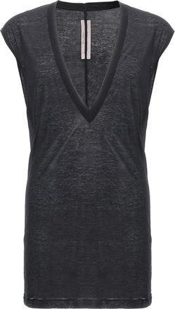 Rick Owens Dylan T T Shirt Nero-Uomo